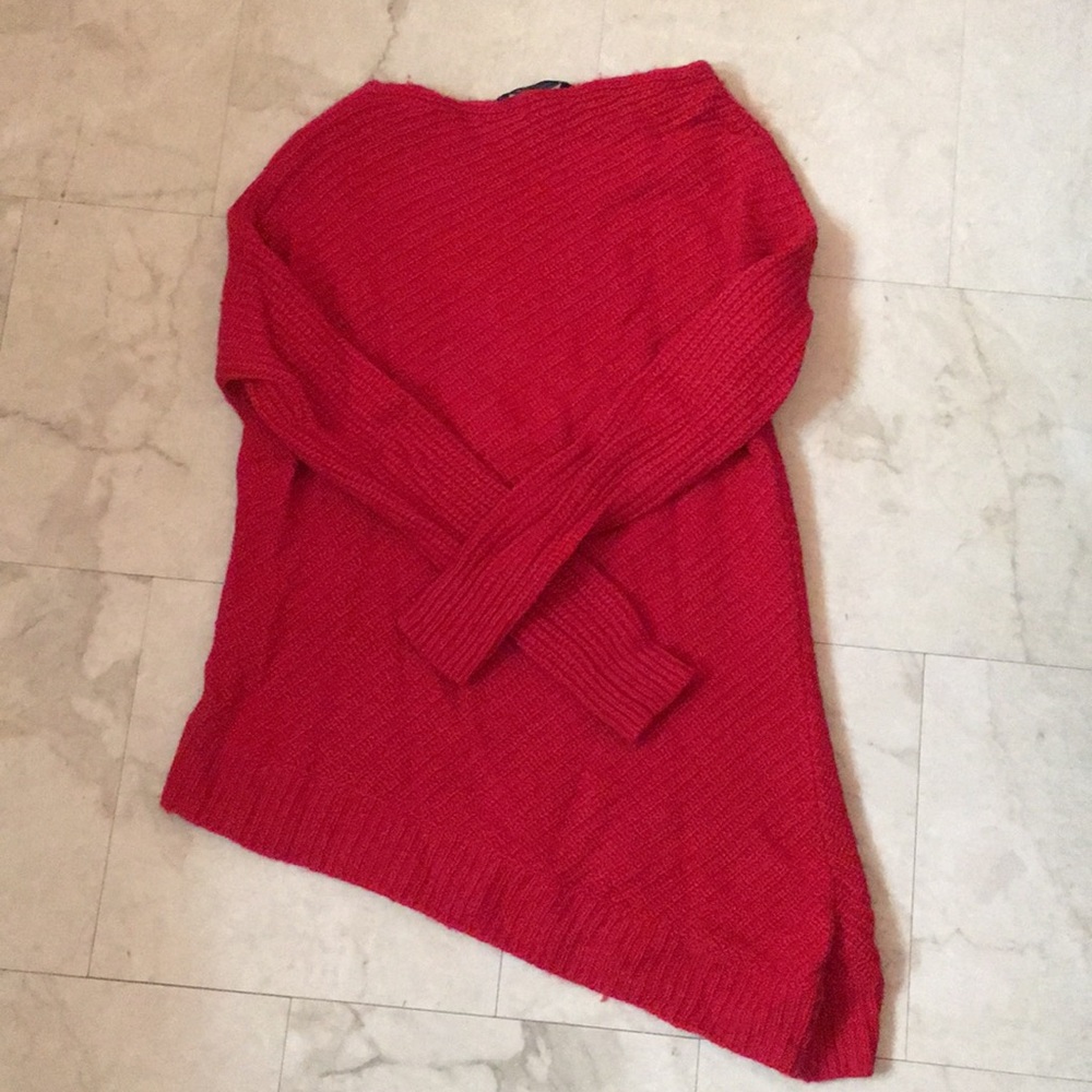 BCBGMaxazria Asymmetrical Sweater